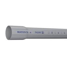 Tubo Luz SEL 3/4" x 3m PVC Matusita Gris